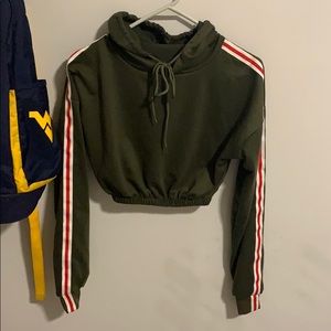 Cropped hoodie